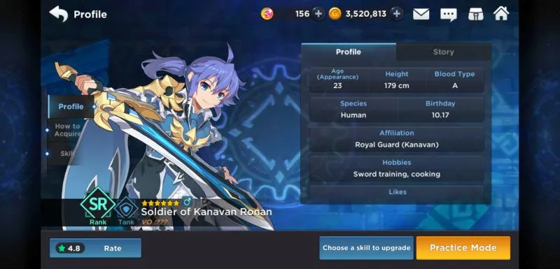 ronan grandchase