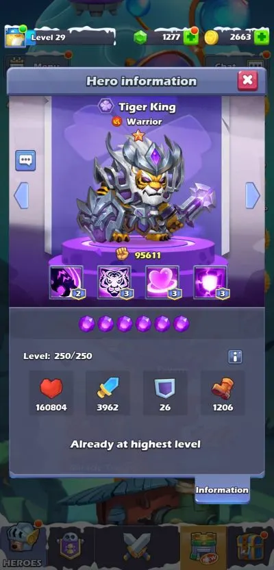 tiger king taptap heroes