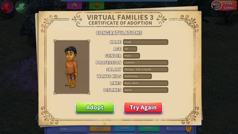 virtual families 2 coin generator free