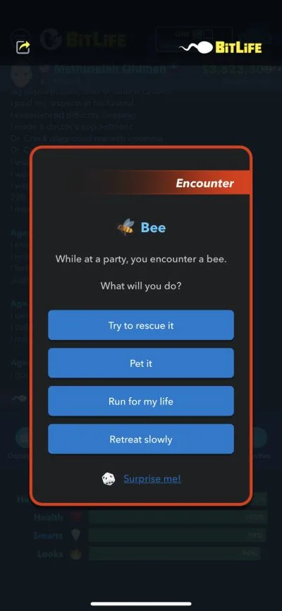 bitlife bee