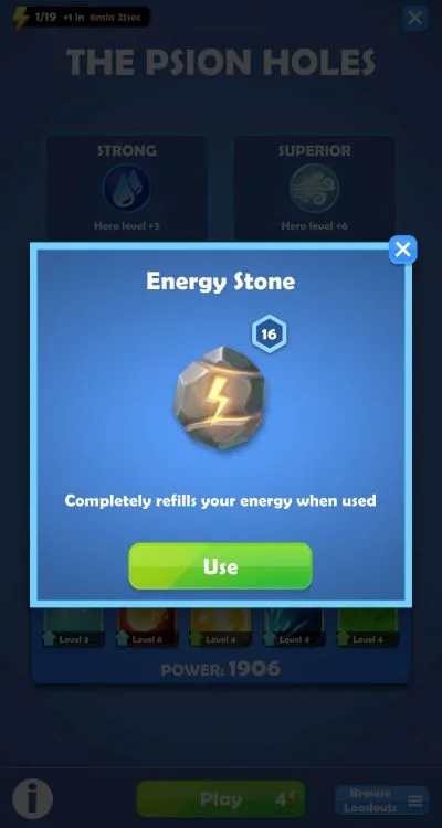 darkfire heroes energy management