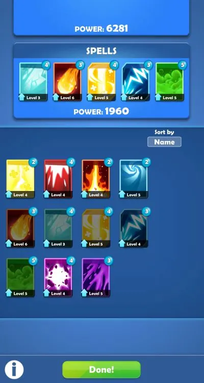 darkfire heroes spells