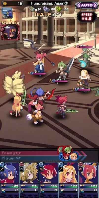 completing the main story in disgaea rpg