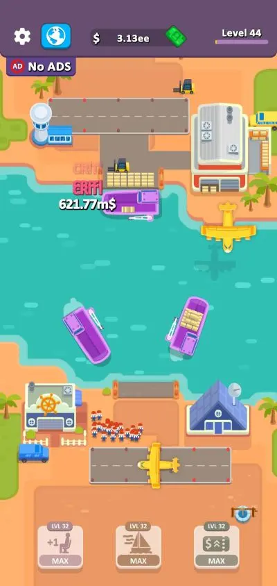 speeding up operations in idle ferry tycoon