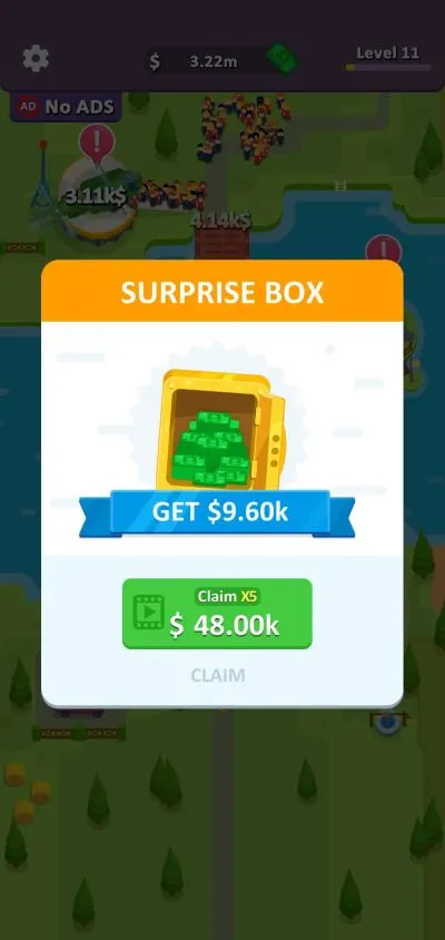 idle ferry tycoon surprise box