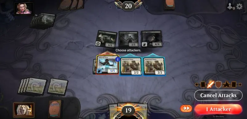 magic the gathering arena bluffing