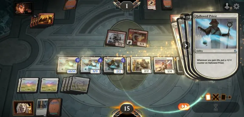 magic the gathering arena deck building