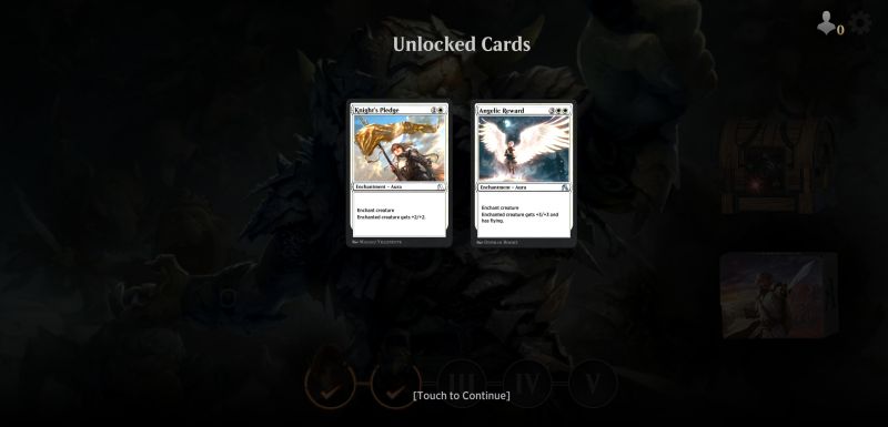 magic the gathering arena unlocked cards