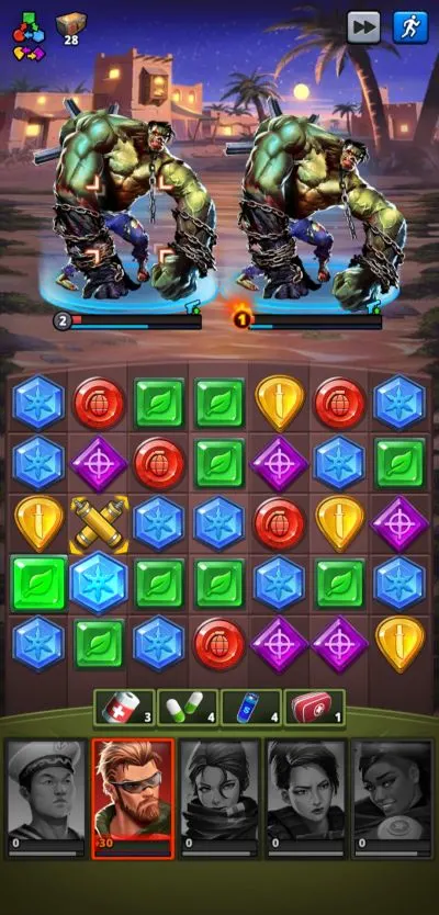 standoff puzzle combat