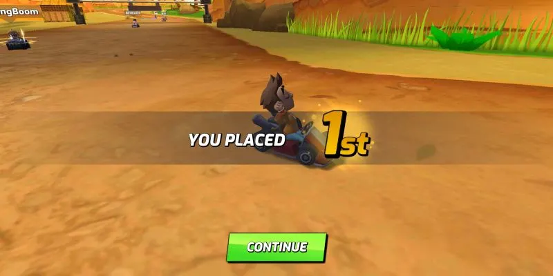 boom karts victory