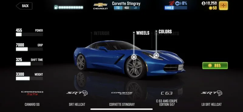 chevrolet corvette stingray csr racing 2