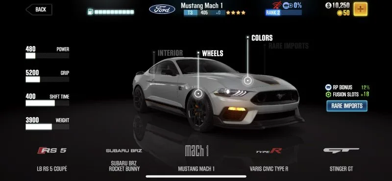 ford mustang mach 1 csr racing 2