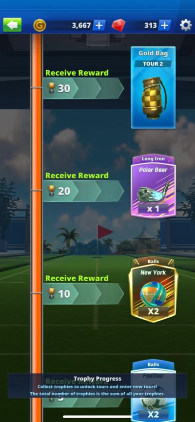 golf impact rewards