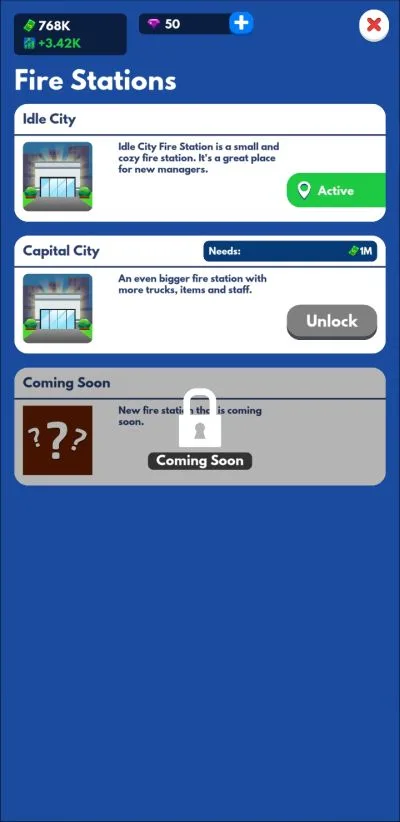 managing multiple fire stations in idle firefighter tycoon