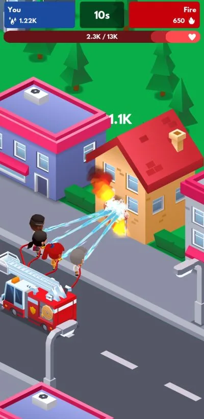 earning rewards in idle firefighter tycoon