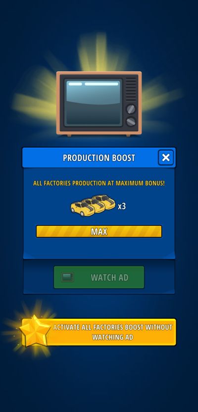 idle inventor factory tycoon production boost