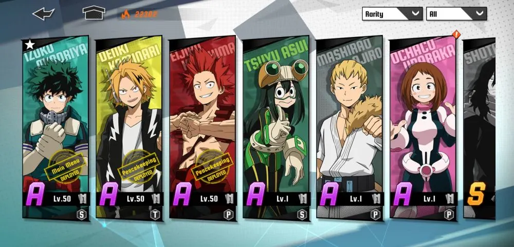 my hero academia the strongest hero upgrades