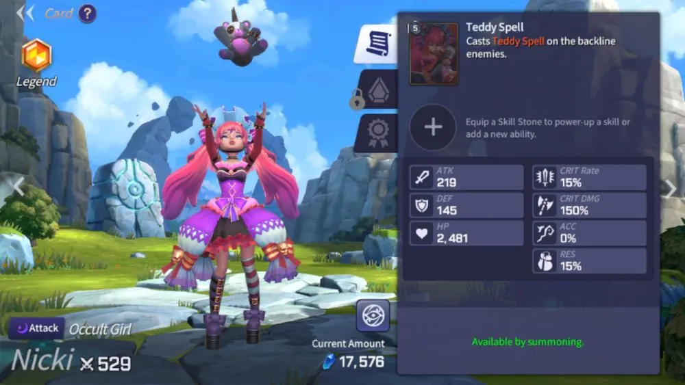 nicki summoners war