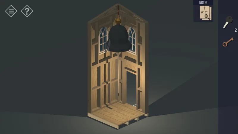 tiny room stories church attic bell