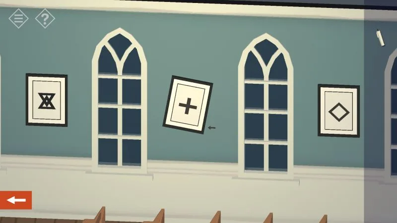 tiny room stories church symbols arrow
