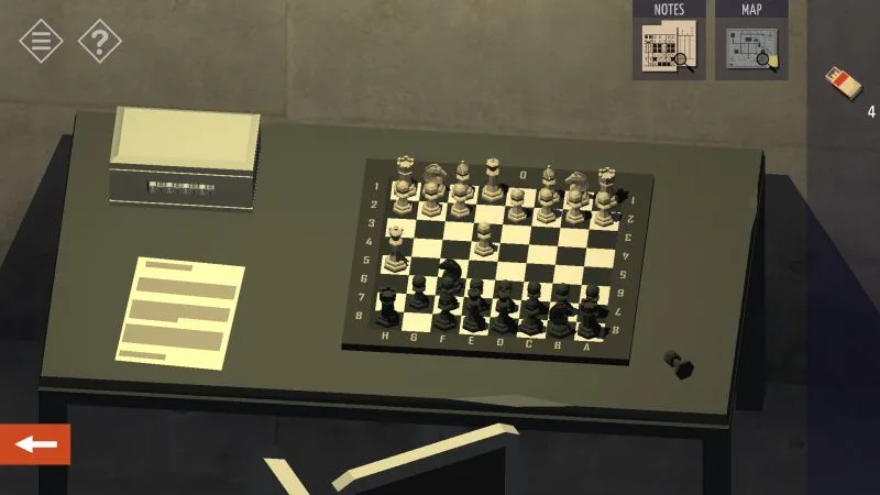 tiny room stories tunnel chess board