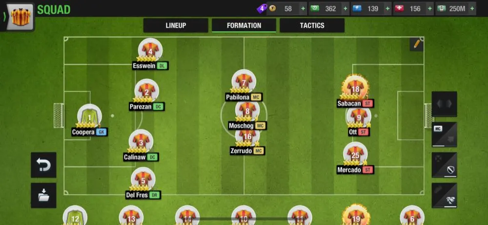top eleven 2021 4-3-3 attacking formation