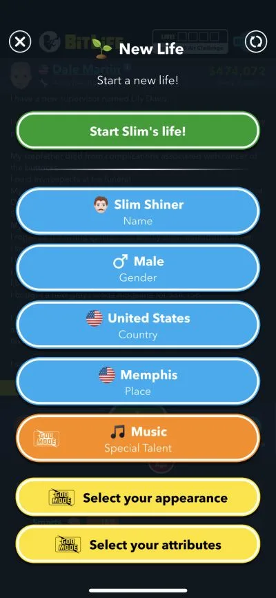 bitlife music talent