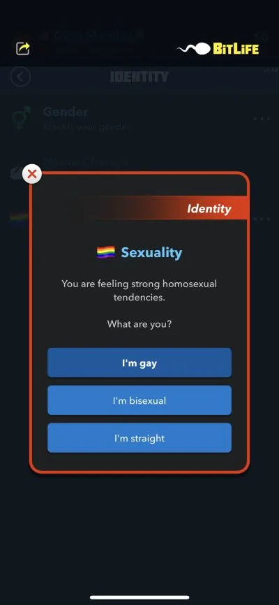 bitlife sexuality