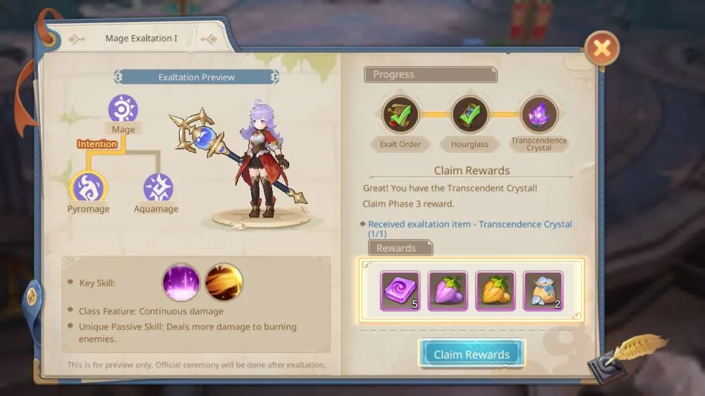 exaltation guardians of cloudia