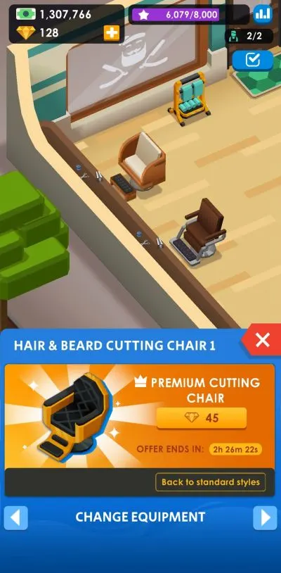 new furniture idle barber shop tycoon