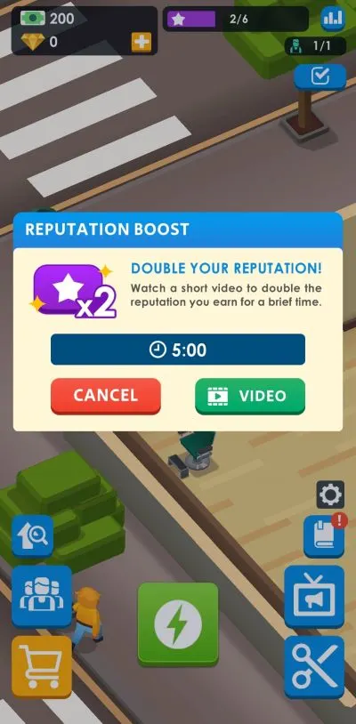 reputation boost idle barber shop tycoon