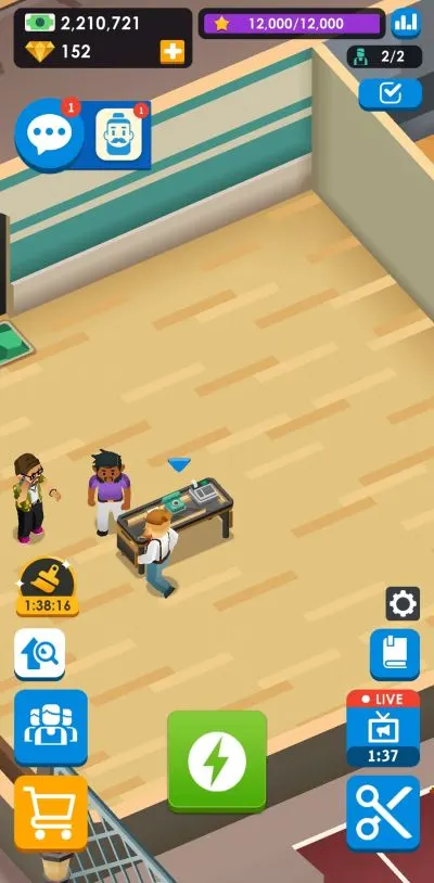 reputation points idle barber shop tycoon