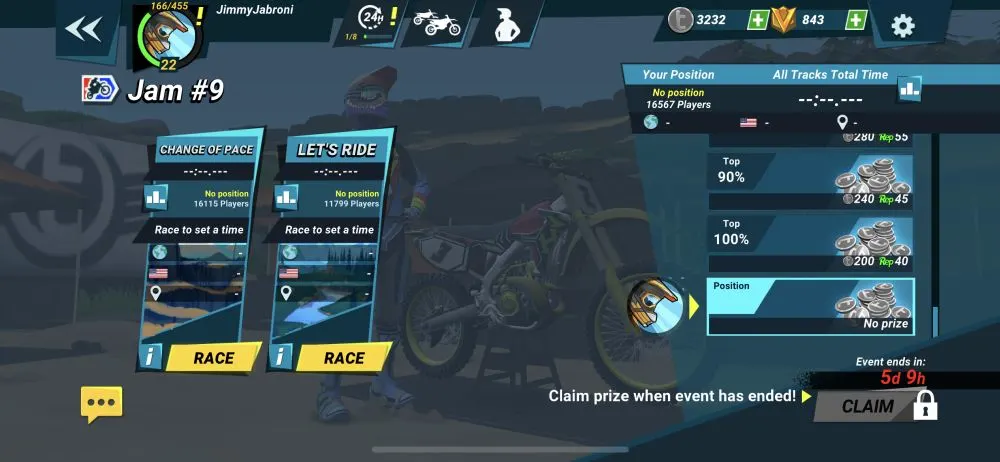 mad skills motocross 3 event