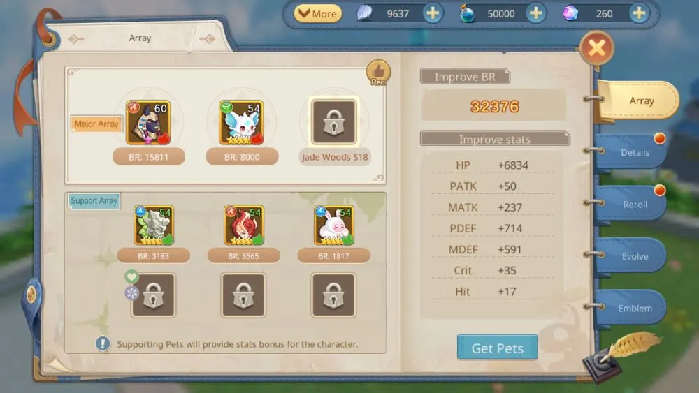 pets guardians of cloudia