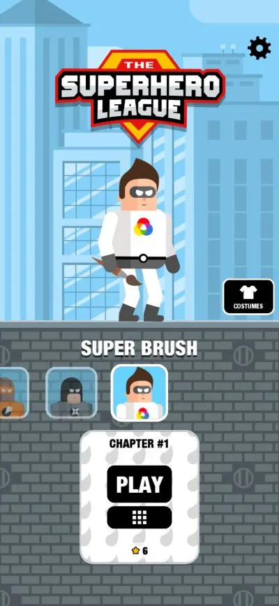 super brush the superhero league