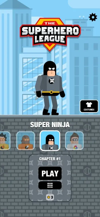 super ninja the superhero league