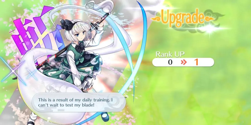 touhou lostword character upgrade