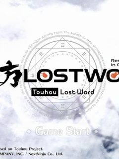 touhou lostword guide