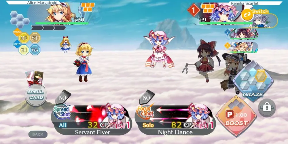 touhou lostword story progression