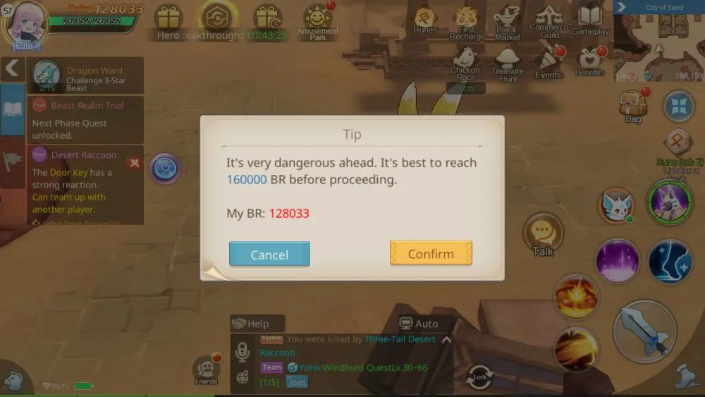 warning guardians of cloudia