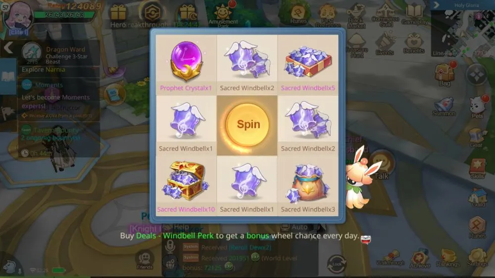 windbell guardians of cloudia