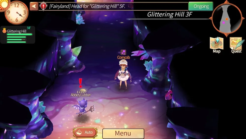 avoiding battle in atelier online alchemist of bressisle