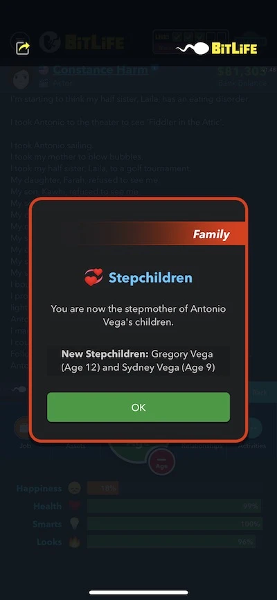 stepchildren in bitlife