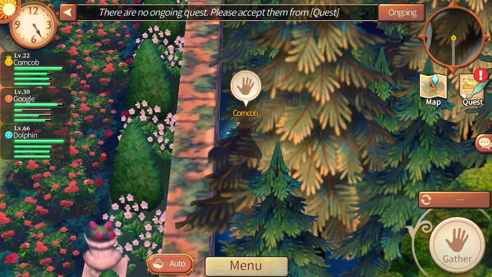 hidden spot in atelier online alchemist of bressisle