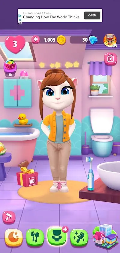 my talking angela 2 ad bundle