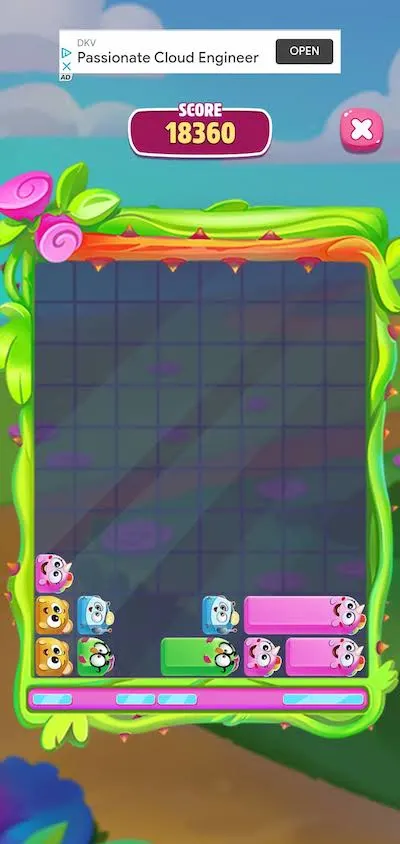 my talking angela 2 sliding pets mini-game