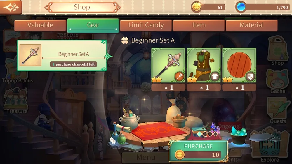 pointless purchase in atelier online alchemist of bressisle