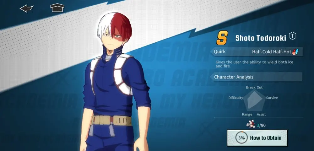 shoto todoroki my hero academia the strongest hero