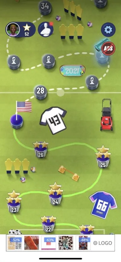 soccer super star levels