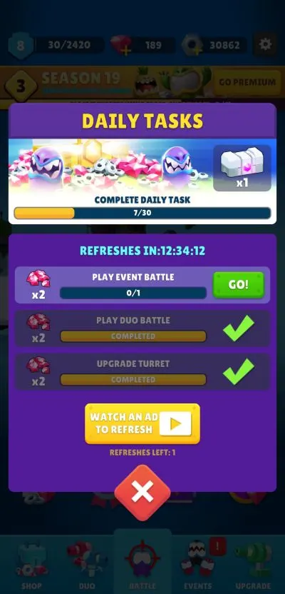 auto defense daily tasks